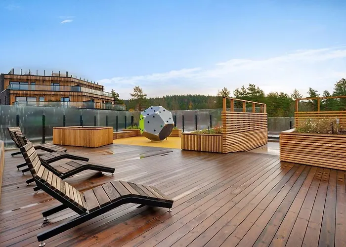 דירה Scandpoint In Out Year In Snooslo With Free Parking *