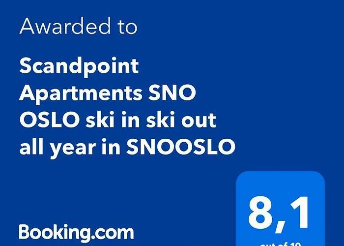 דירה Scandpoint In Out Year In Snooslo With Free Parking *